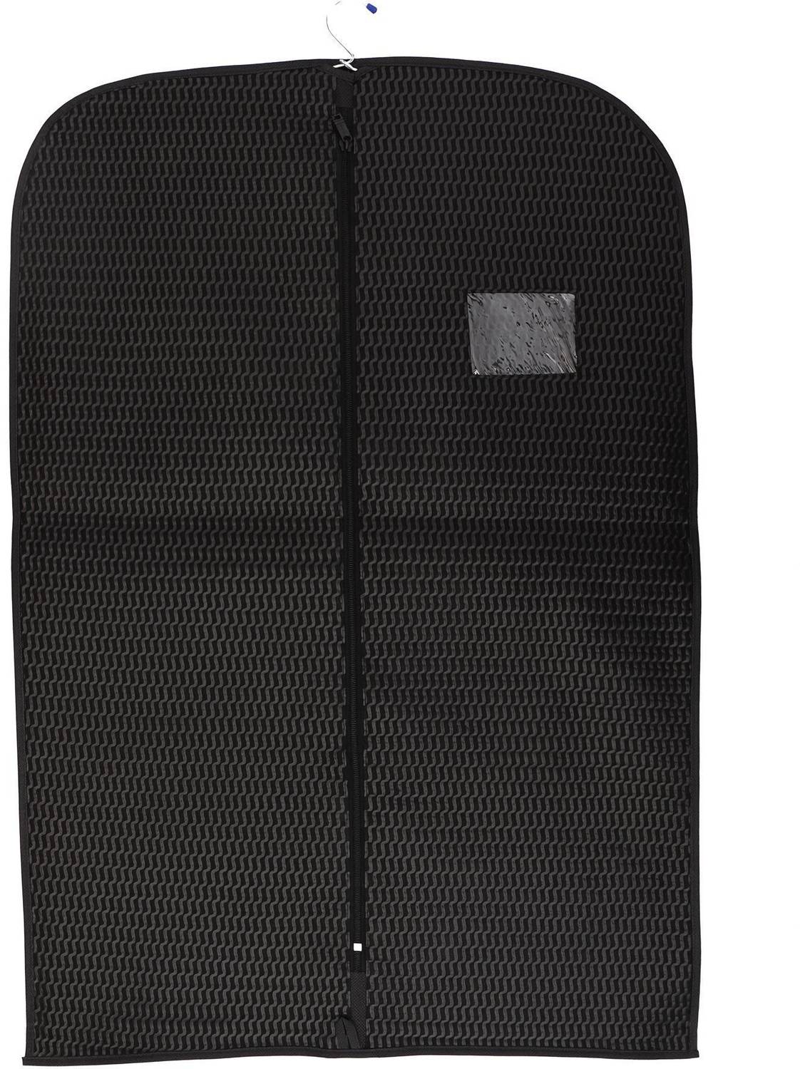 Ankit International Coat Cover, Blazer cover, Jacket Cover Men's Coat Blazer Cover Foldable Garment Bag Cover High Quality Embossed Blazer cover Black Pack of 1