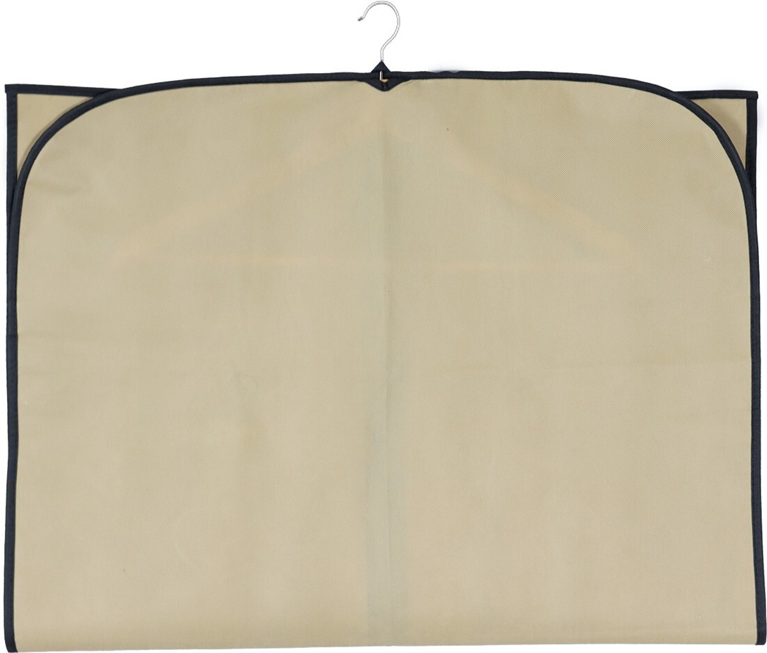 Image of Ankit International Non Woven Non Woven Foldable Suit Coat Cover With Patti Design Beige NCC126541 (Beige)