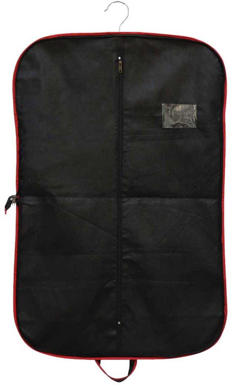 AARON INC Non-Woven Foldable Non Woven Men's Coat, Blazer, Suit Cover (Red Stripped) Pack of 1 Suit Cover RP-RC