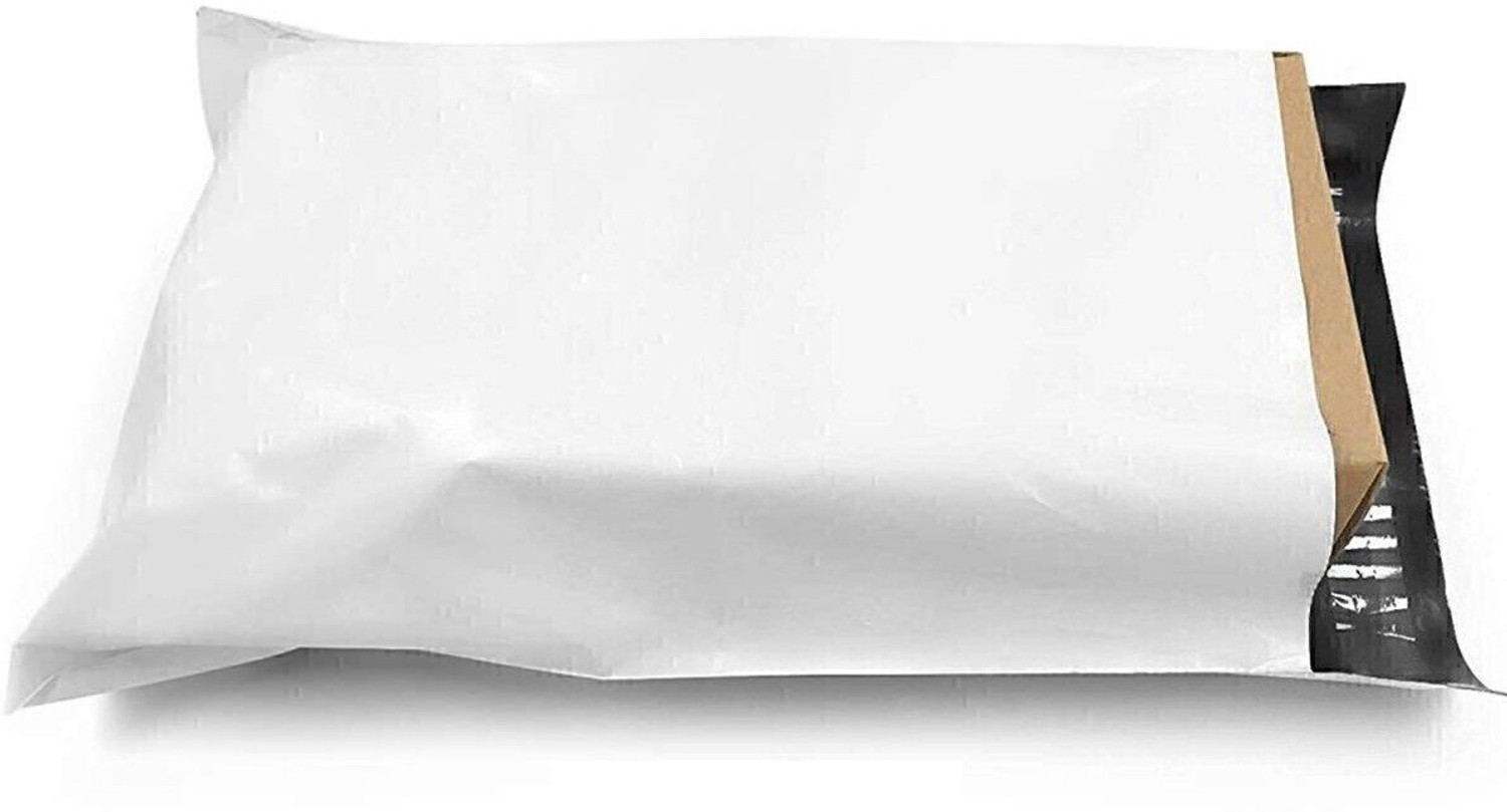 Image of REMY PACKAGING 12X14 INCH Tamper Proof Courier Security Bags Envelopes Pouches Cover Polybags for Shipping Packing Mailing 55 MICRON 100 PCS