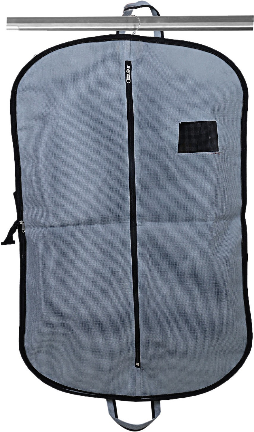 Image of KUBER INDUSTRIES Foldable Non Woven 1 Piece Men's Coat Blazer Cover (Grey)-CTKTC5485 CTKTC05485