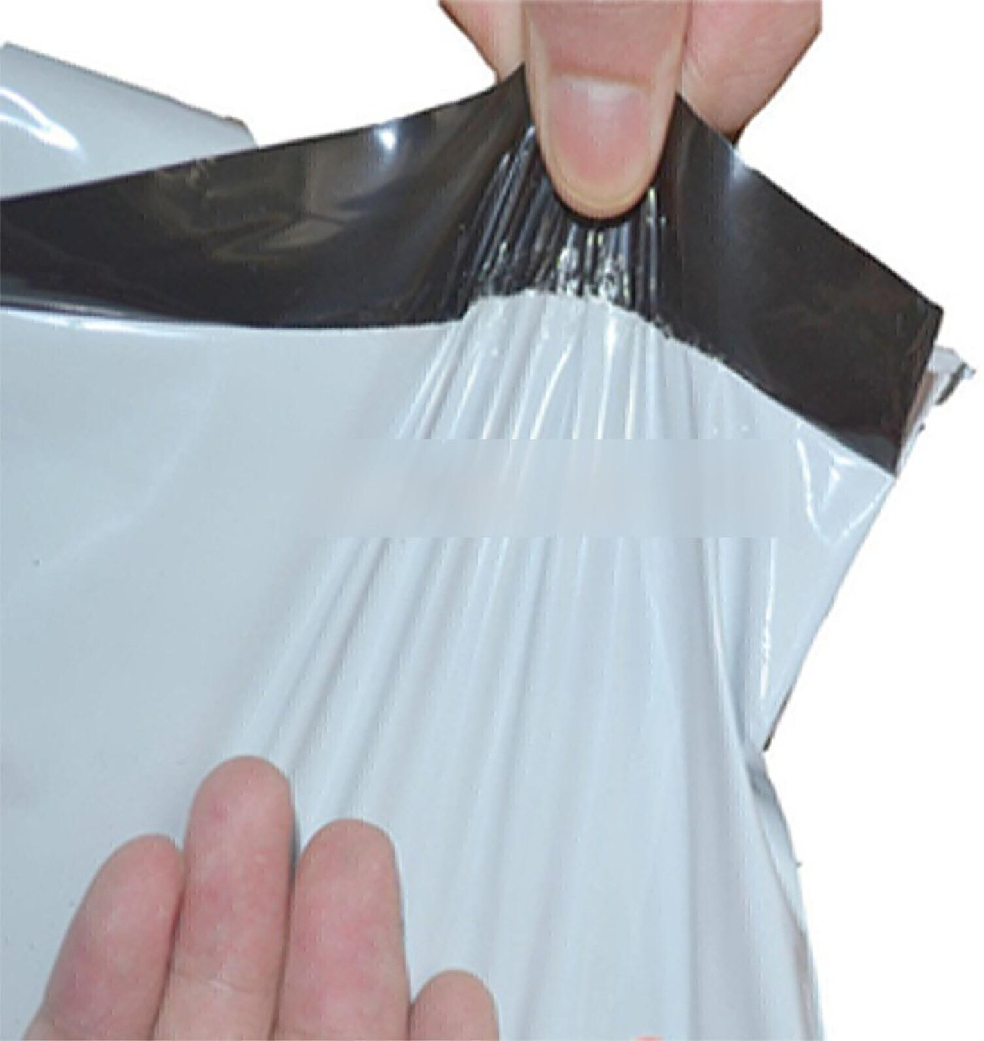 Image of REMY PACKAGING 12X14 INCH Tamper Proof Courier Security Bags Envelopes Pouches Cover Polybags for Shipping Packing Mailing 55 MICRON 100 PCS