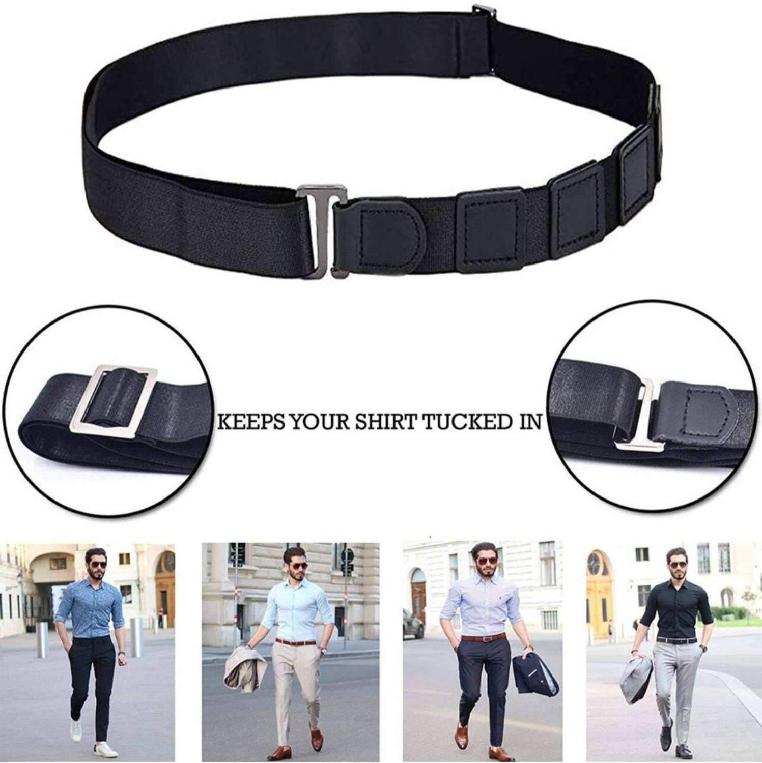 Beltworld BLACK Garter
