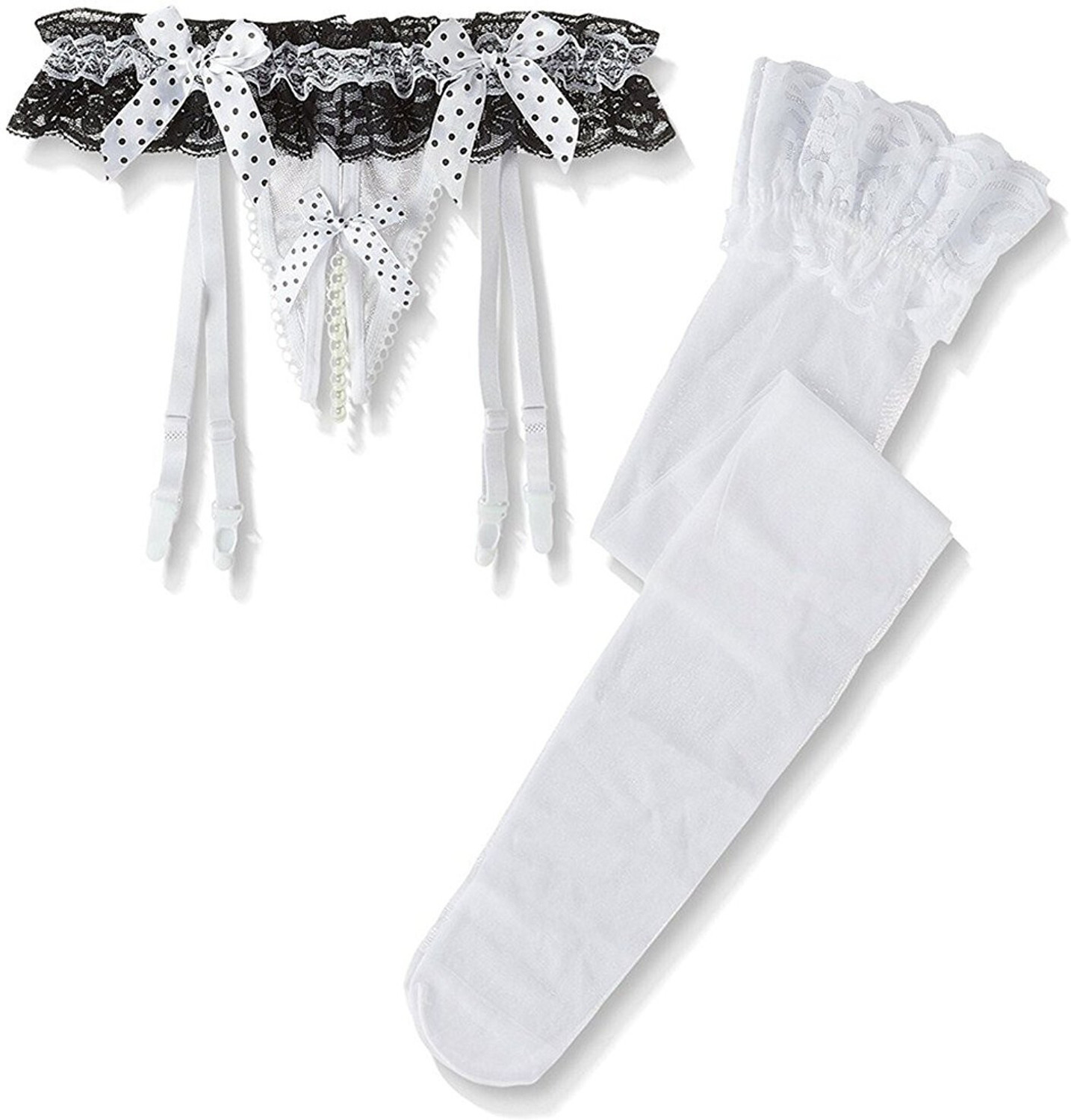 Image of BUYSKY WHITE Garter