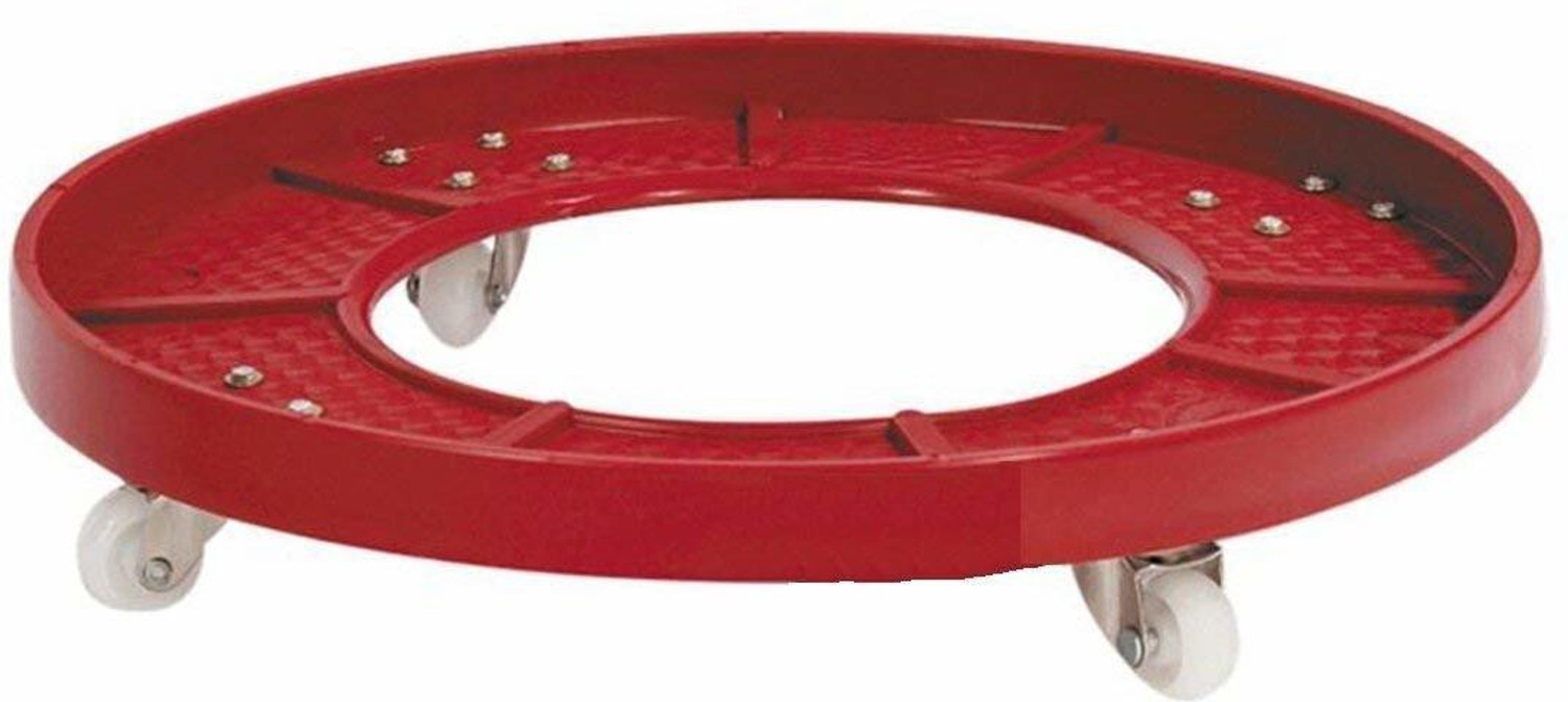 Image of SWAURSAHA LPG Gas Cylinder Stand with Wheels |Movable and Portable Gas Trolley (Pack of 1) Gas Cylinder Trolley