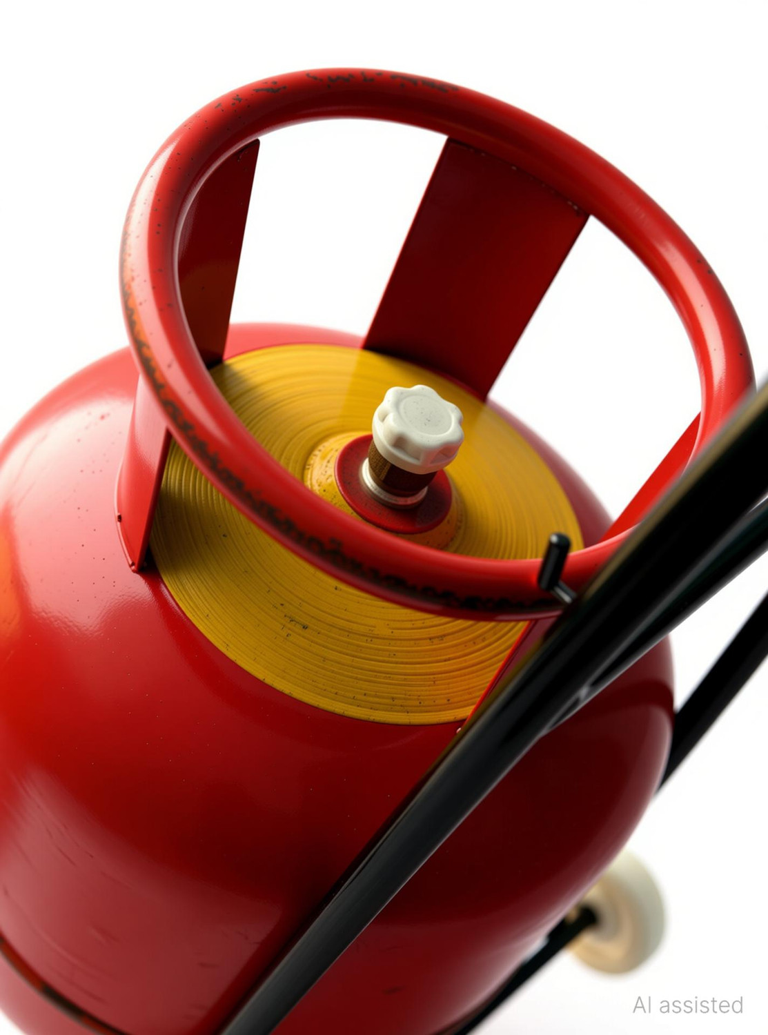 Image of PLATIPUS Heavy Duty Gas Cylinder Trolley with Wheels | Easy Movement | Sturdy & Durable, Gas Cylinder Trolley