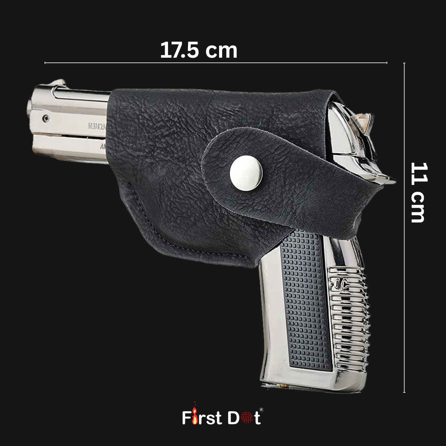 Image of Point Zero 608 Jet Flame Metal Lighter Iron Gas Lighter