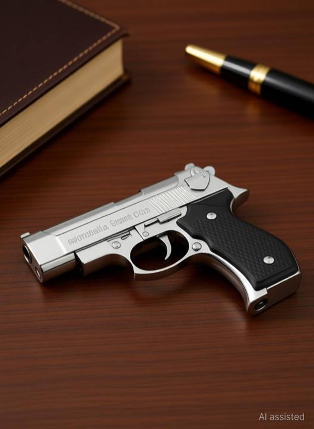 adorrobella Steel Gas Lighter Pocket Lighter