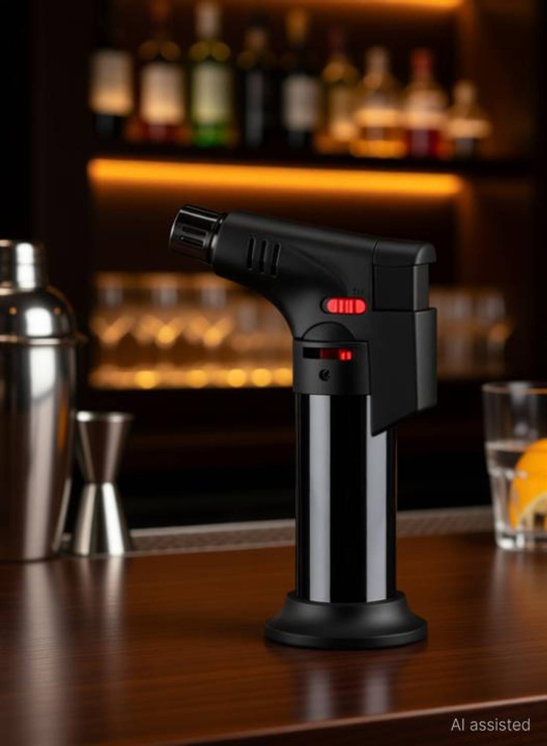 ZipFlame Black Jet Flame Torch Lighter - Image 2