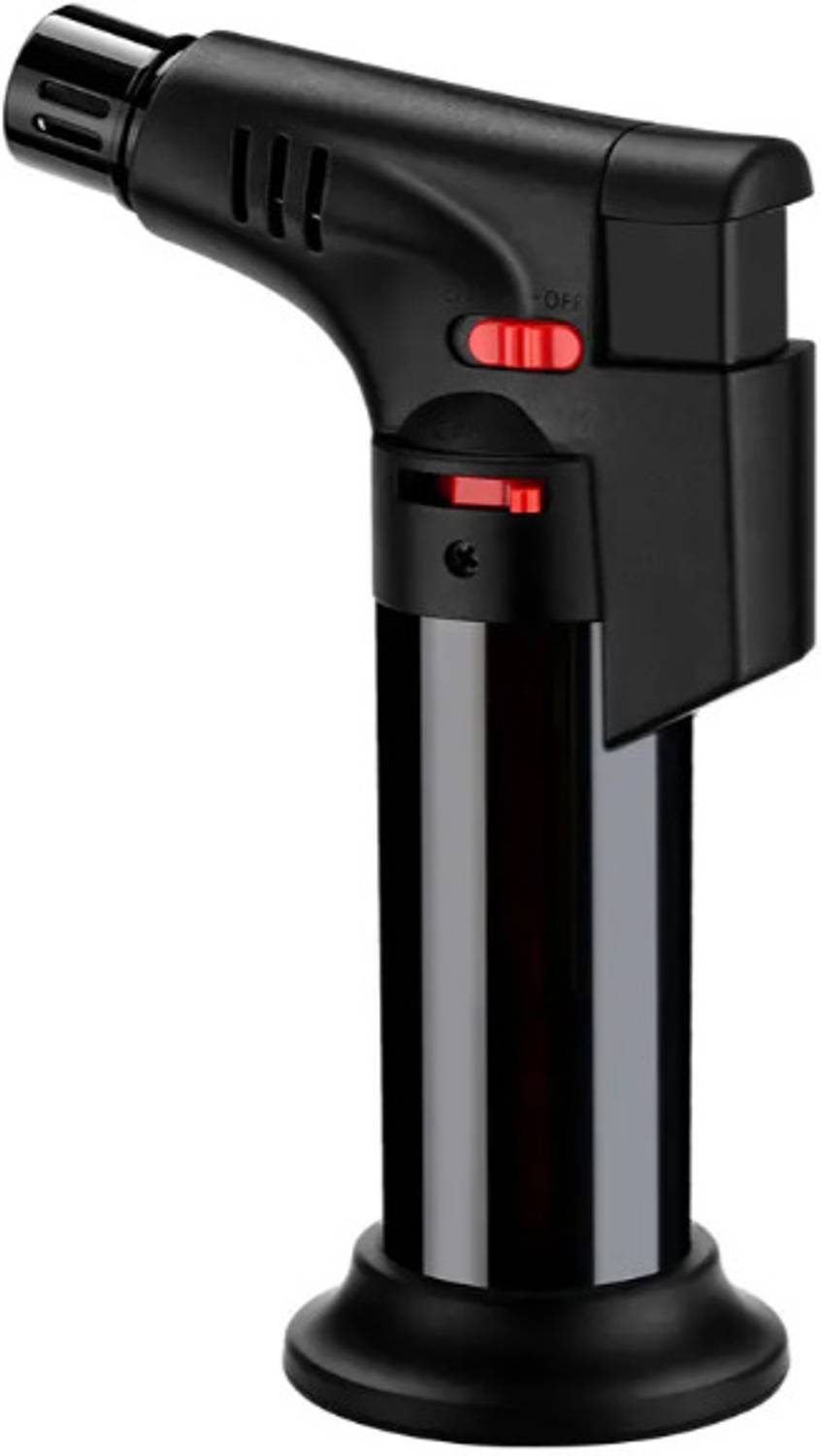 ZipFlame Black Jet Flame Torch Lighter - Image 1