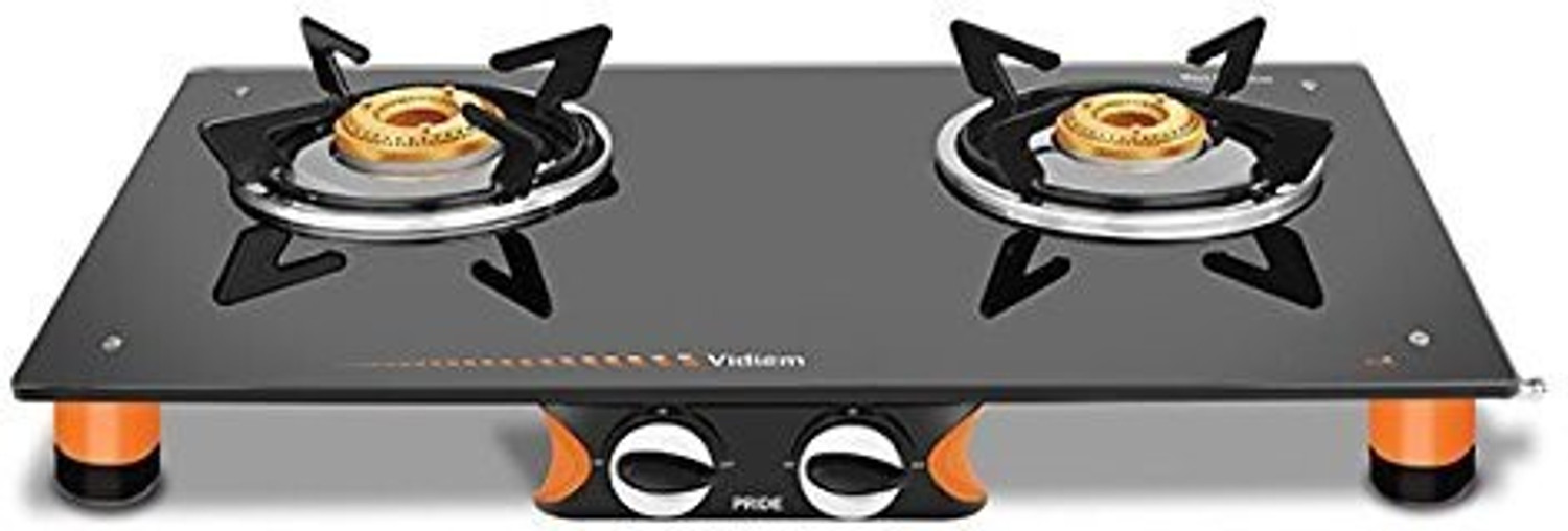 Image of Vidiem Air Pride 2B Glass Manual Gas Stove