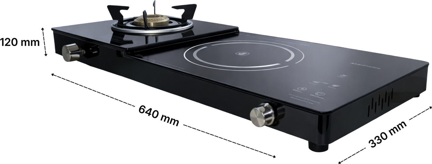 Image of goodflame 2200 W Infrared Cooktop Touch Panel