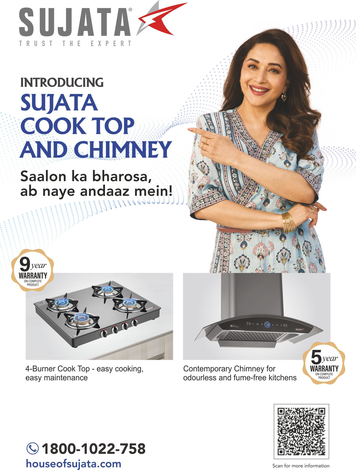 Image of SUJATA Gas Stove 4 Burner |Gas Chulha for Kitchen | ISI Certified |LPG & PNG Compatible Glass Manual Gas Stove