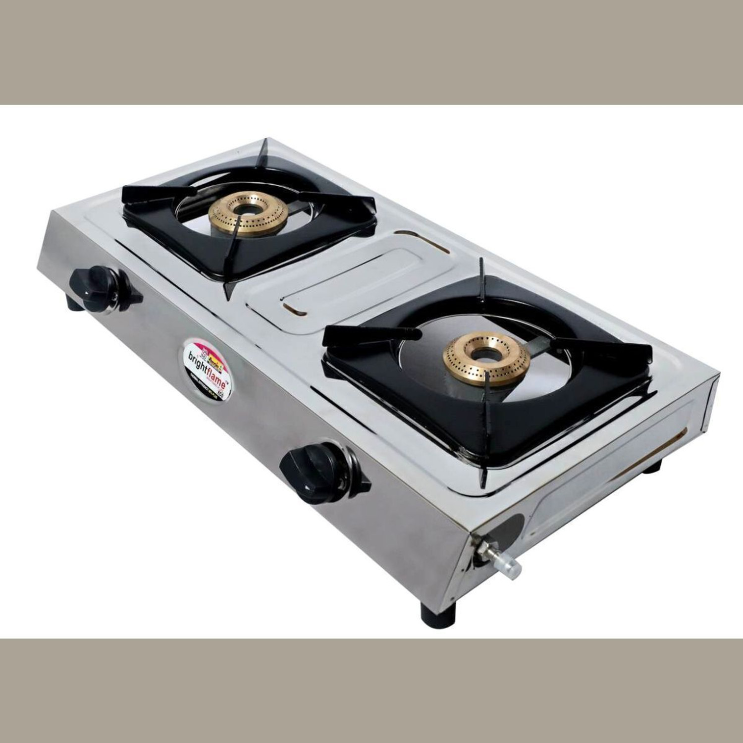 Image of brightfalme Eco 2B Stainless Steel Manual Gas Stove