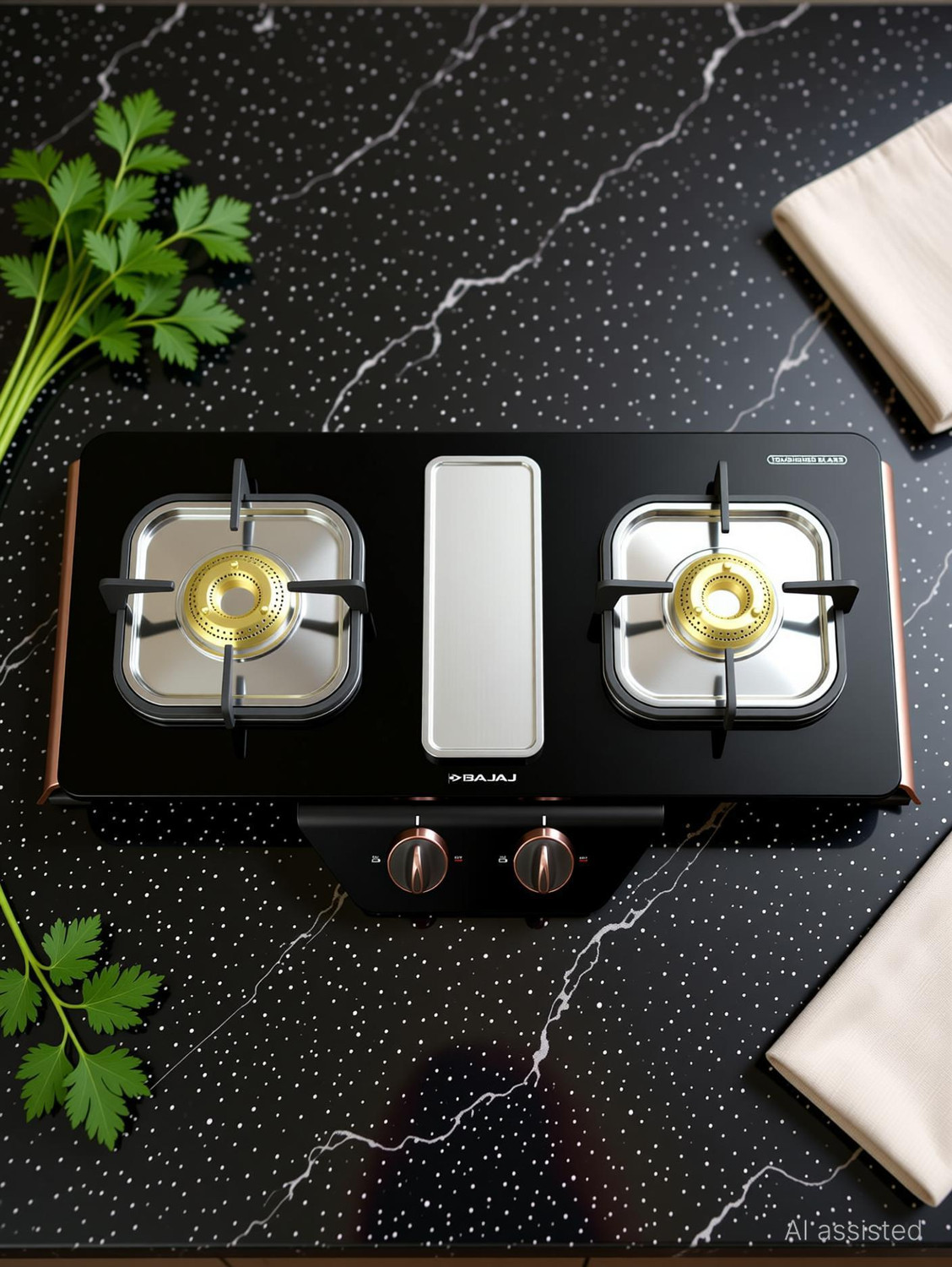 Image of BAJAJ Glass Manual Gas Stove