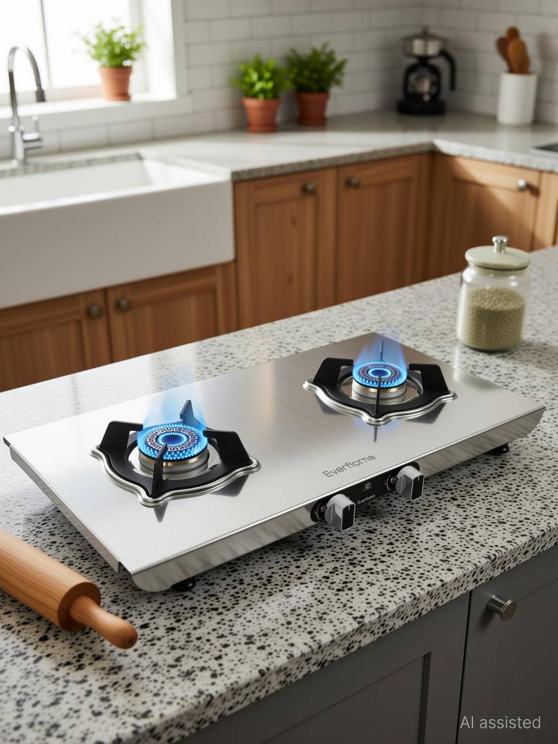 Everflame Marvel 2 Burner Gas Stove - Image 1