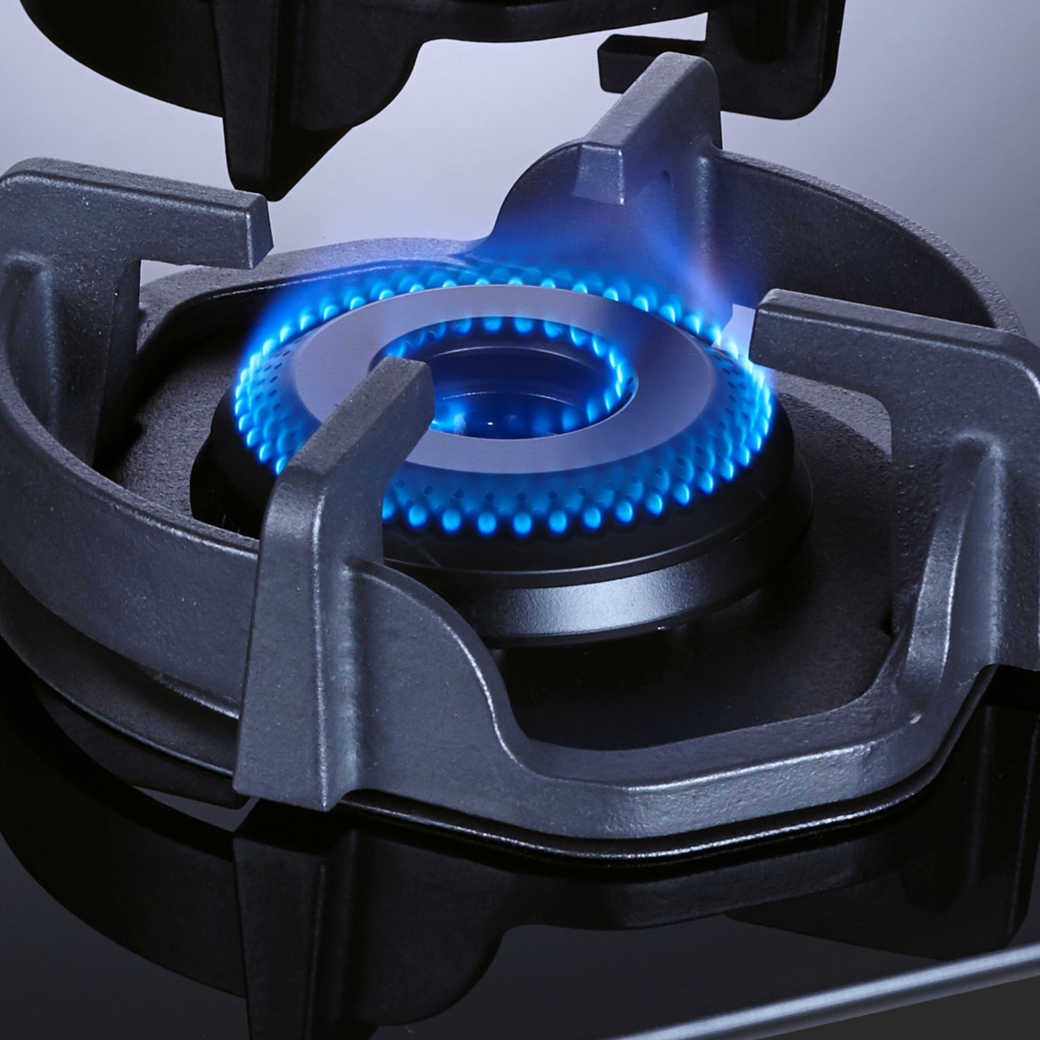 Image of Elica FLEXI HEXA 370 LOTUS IND HD BRASS Glass Automatic Hob