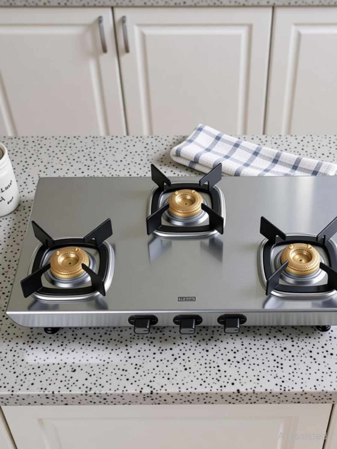 Image of USHA Stainless Steel Manual Gas Stove