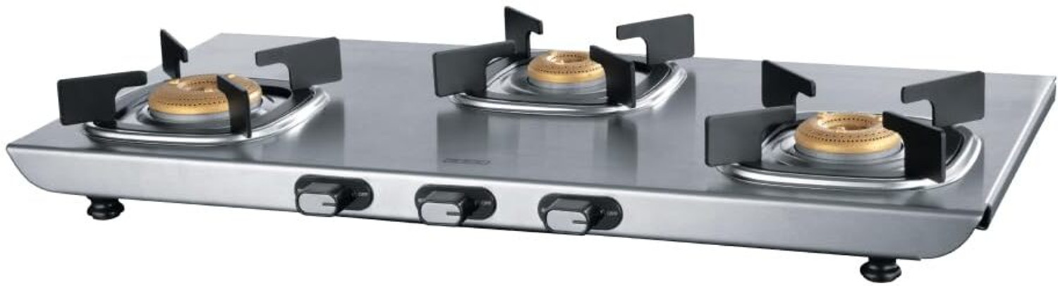 Image of USHA Stainless Steel Manual Gas Stove