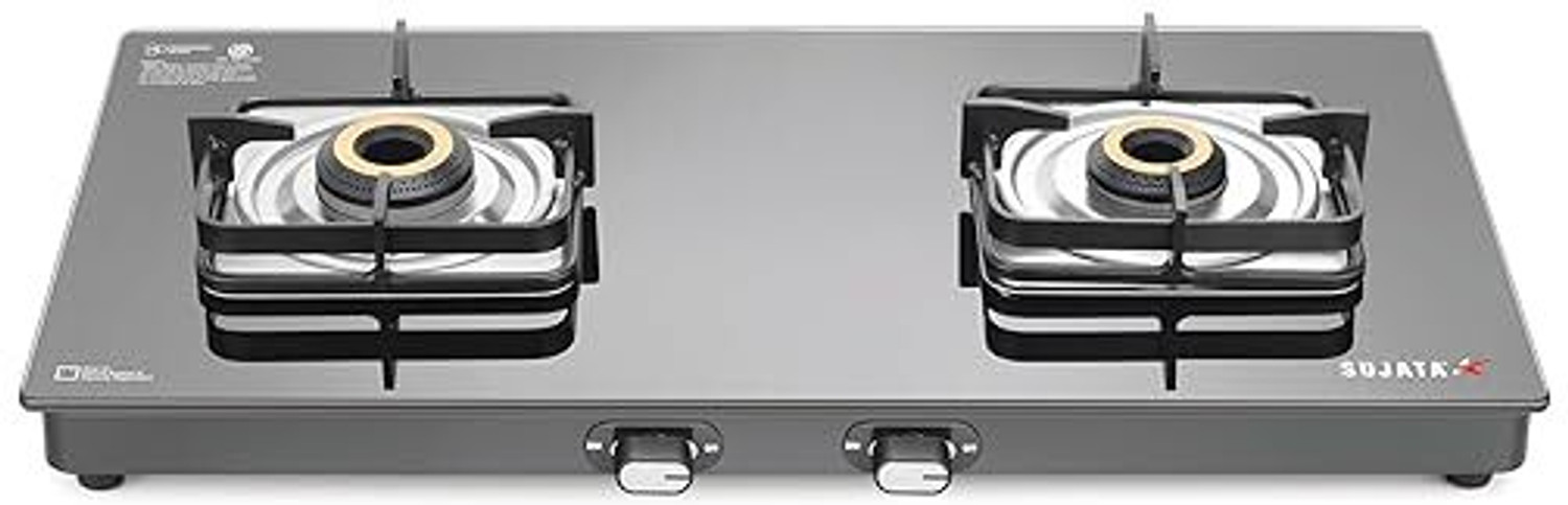Image of SUJATA Classic 2b Stainless Steel, Glass Automatic Gas Stove