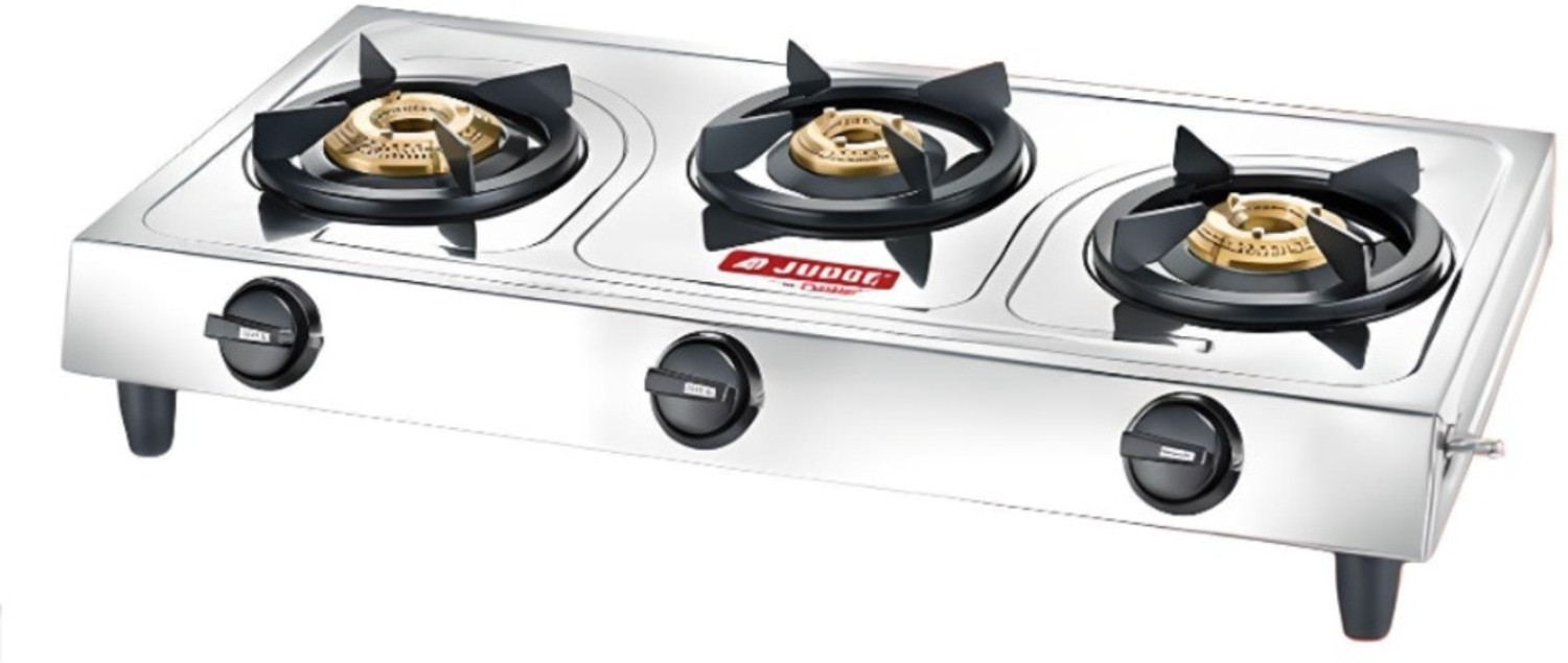 Image of Judge Aura Delight L.P.G Stainless Steel Manual Gas Stove