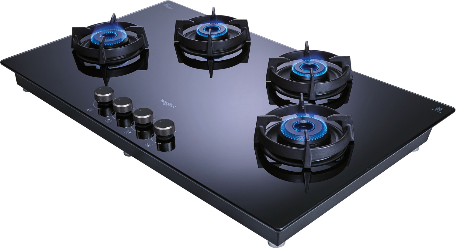 Image of Whirlpool EVOLVE HYBRID HD 904 BRASS EC Glass Automatic Hob