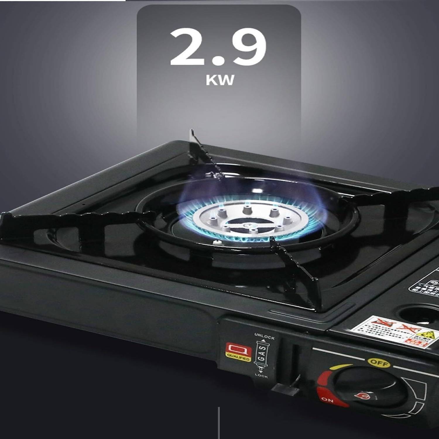 Voltegic Compact Cooking Stove for Indoor, Outdoor Emergency Use