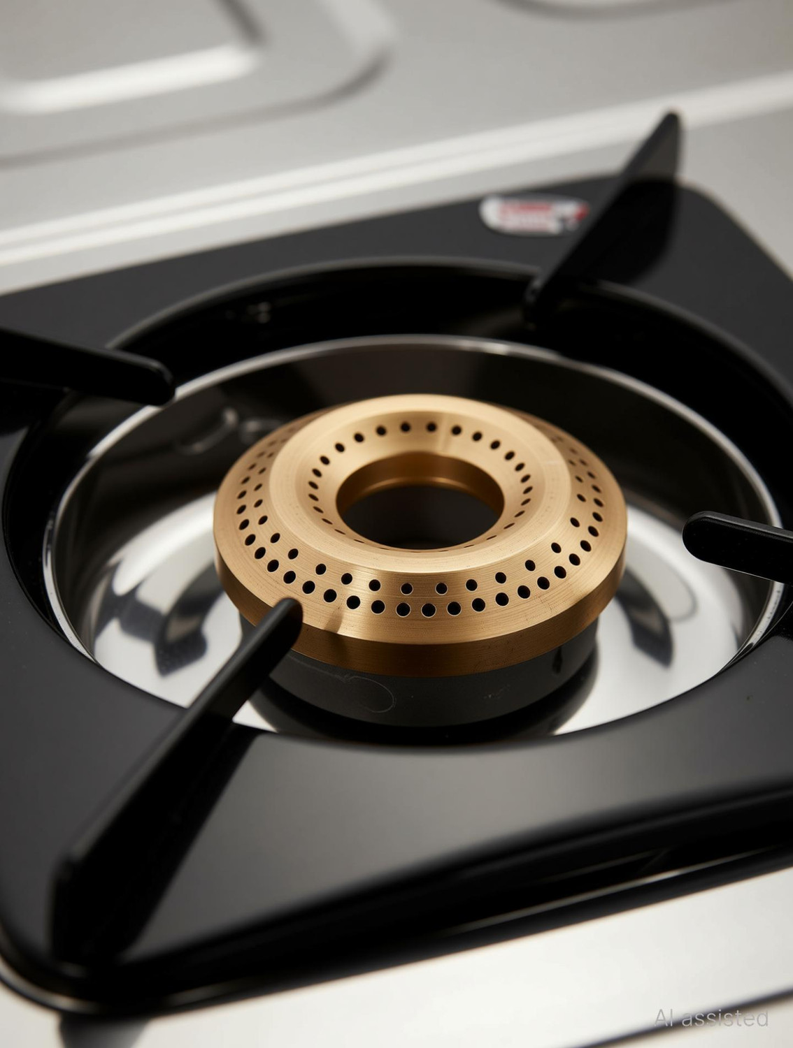 Image of Suryaflame 2 Burner LPG Stove Chulha Amaze Manual Ignition Stainless Steel Manual Gas Stove (2 Burners)