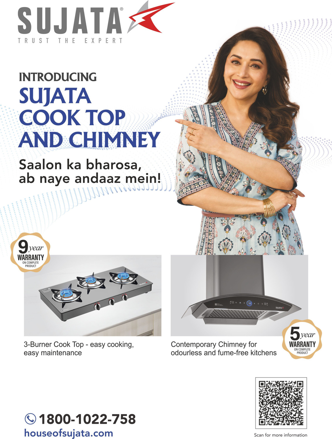 Image of SUJATA Gas Stove 3 Burner |Gas Chulha for Kitchen | ISI Certified |LPG & PNG Compatible Glass Manual Gas Stove