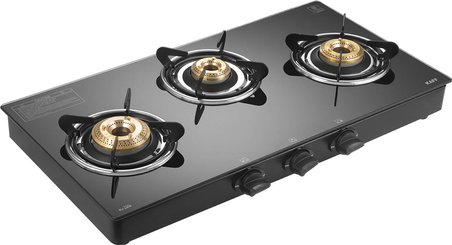 Kaff CTRJ71-3B Stainless Steel Manual Gas Stove Price in India