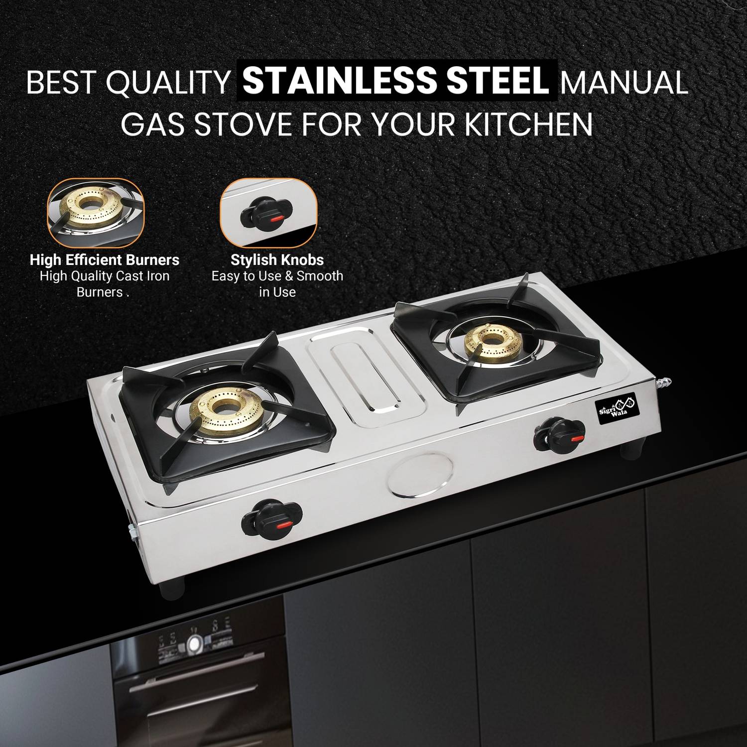 Sigri-wala Surya Primecook Mini Gas Stove - Image 2