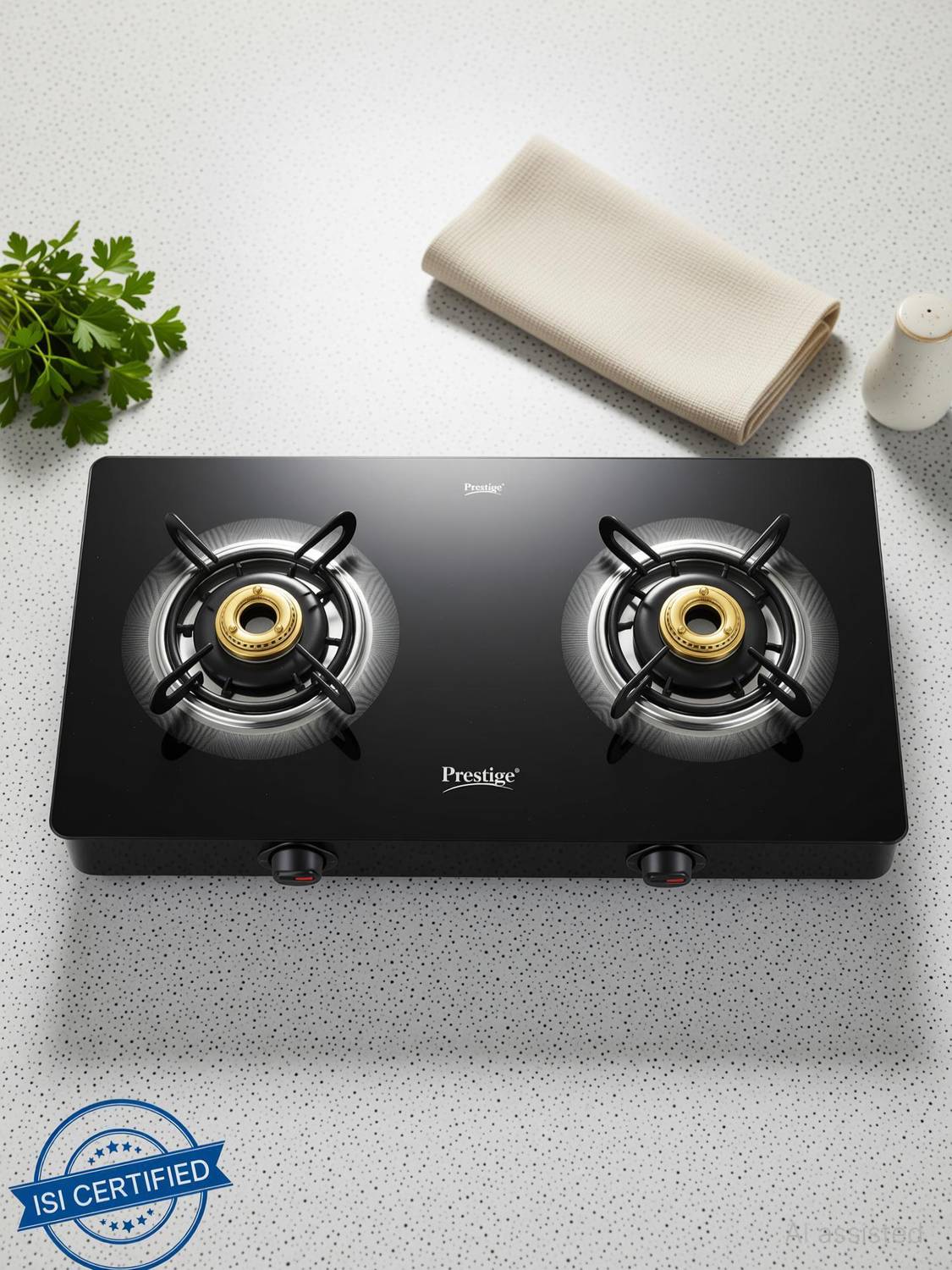 Prestige Royale Plus Glass Manual Gas Stove
