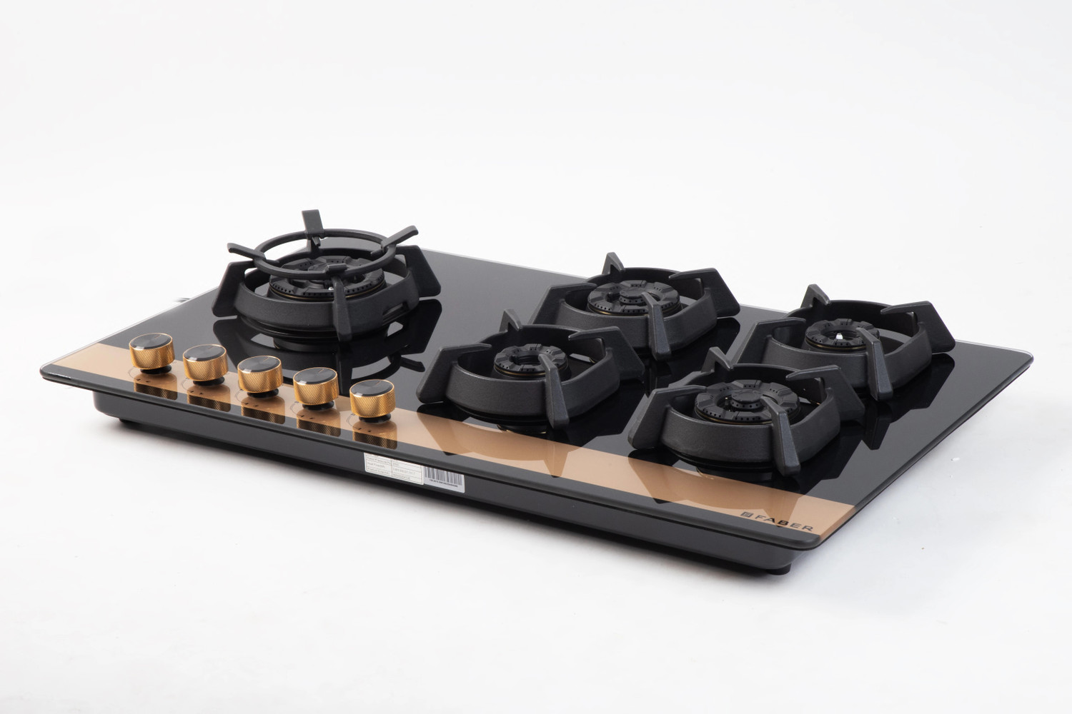 Image of FABER HOB UTOPIA PRO HT 905 BR CI Glass Automatic Hob