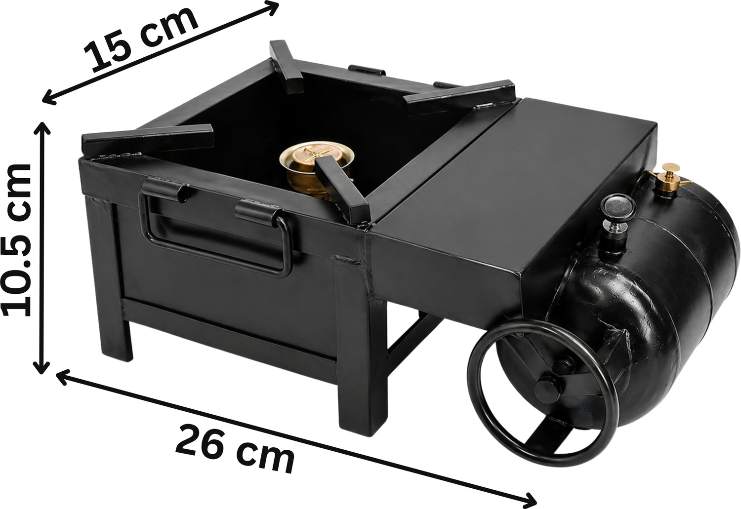 Image of SSI Kerosene & Diesel Bhatti Stove for Home & Commercial Use Iron Manual Hob