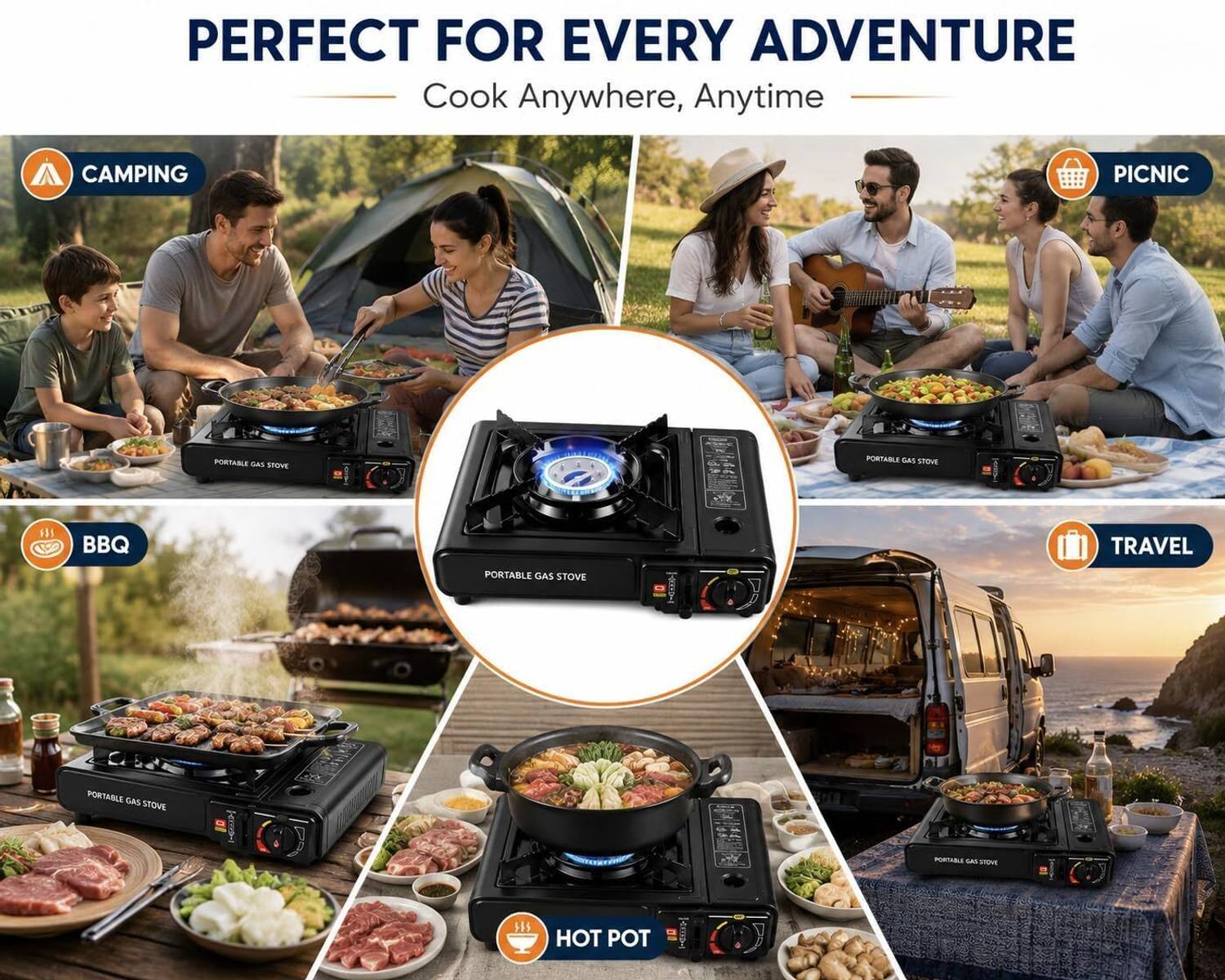 KesariNandan Portable Single Burner Gas Stove - Image 5