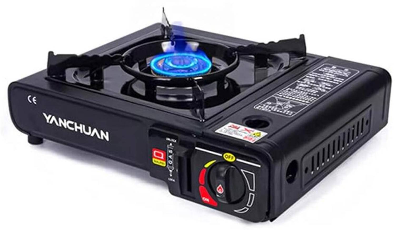 YANCHUAN Aluminium Automatic Butane Gas Stove (1 Burners)