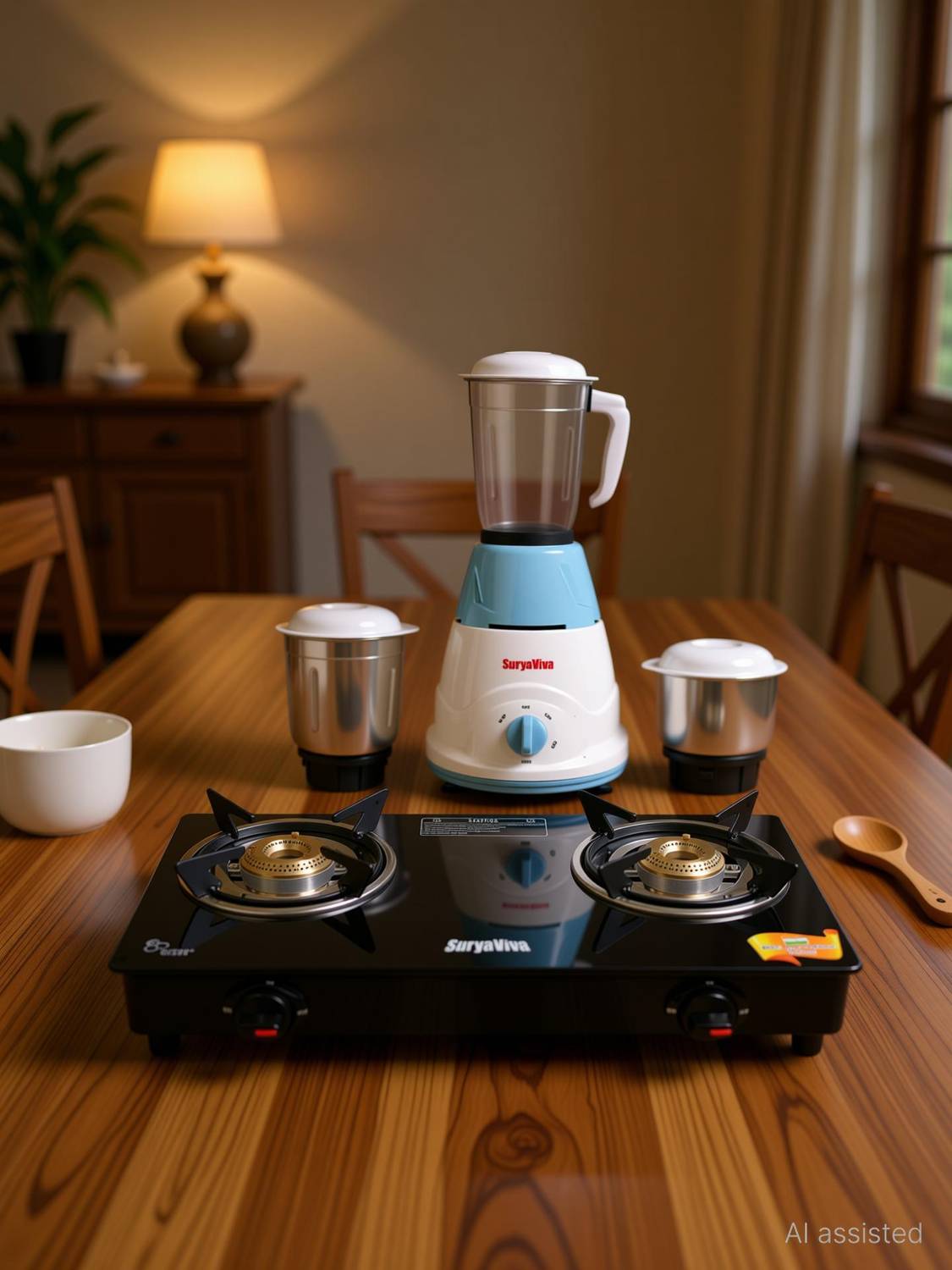 SURYAVIVA Photon 2B 3 Jar Mixer Grinder - Image 2