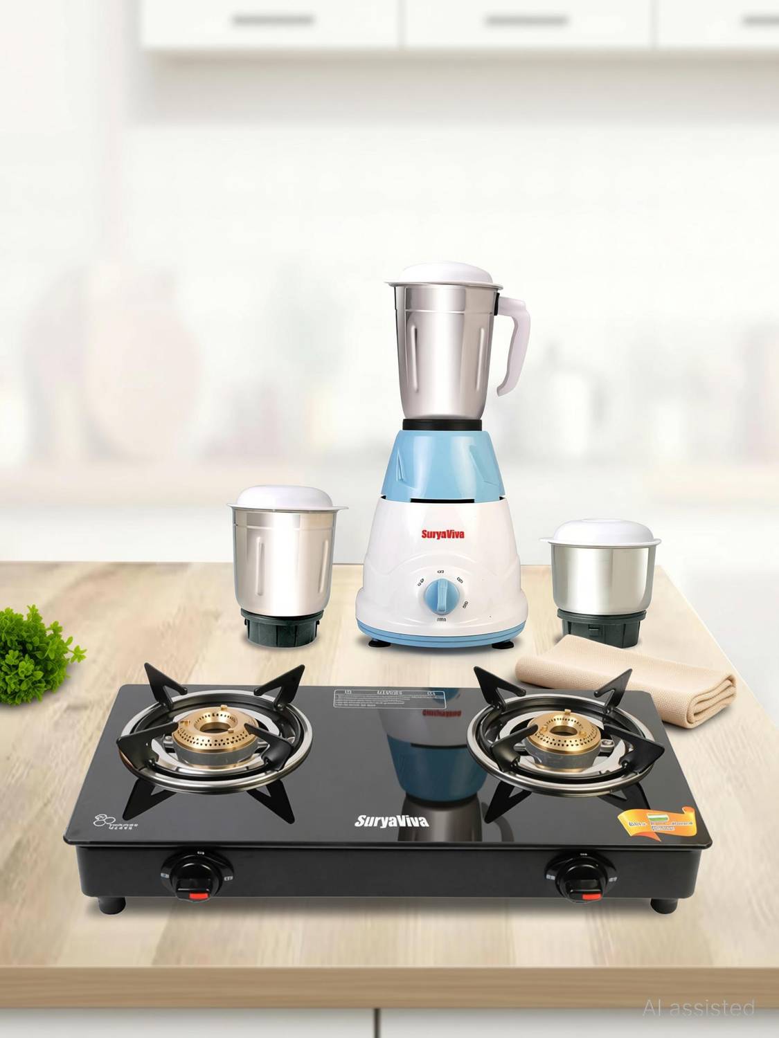 SURYAVIVA Photon 2B 3 Jar Mixer Grinder - Image 3