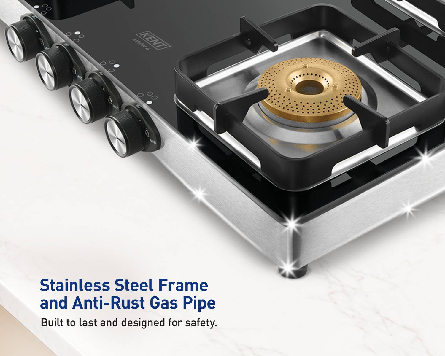 KENT Avion 4 Burner Gas Stove - Image 5