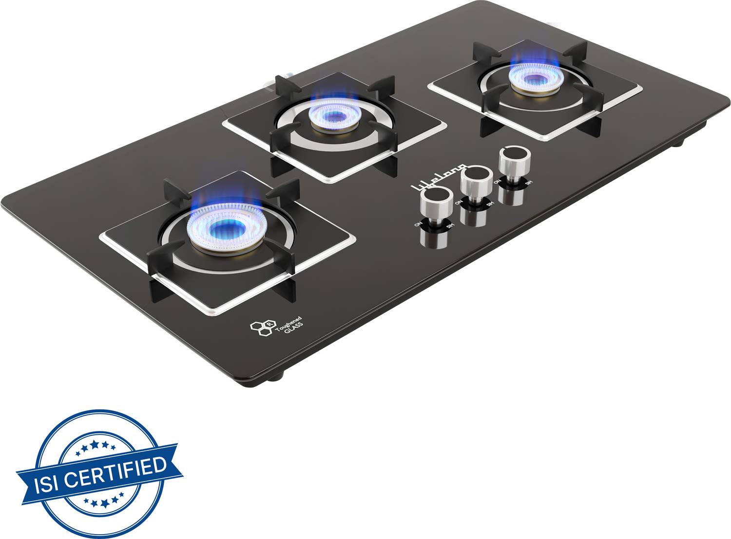 Lifelong LLHT003 Toughened Counter Hob Top Cooktop Glass Manual H