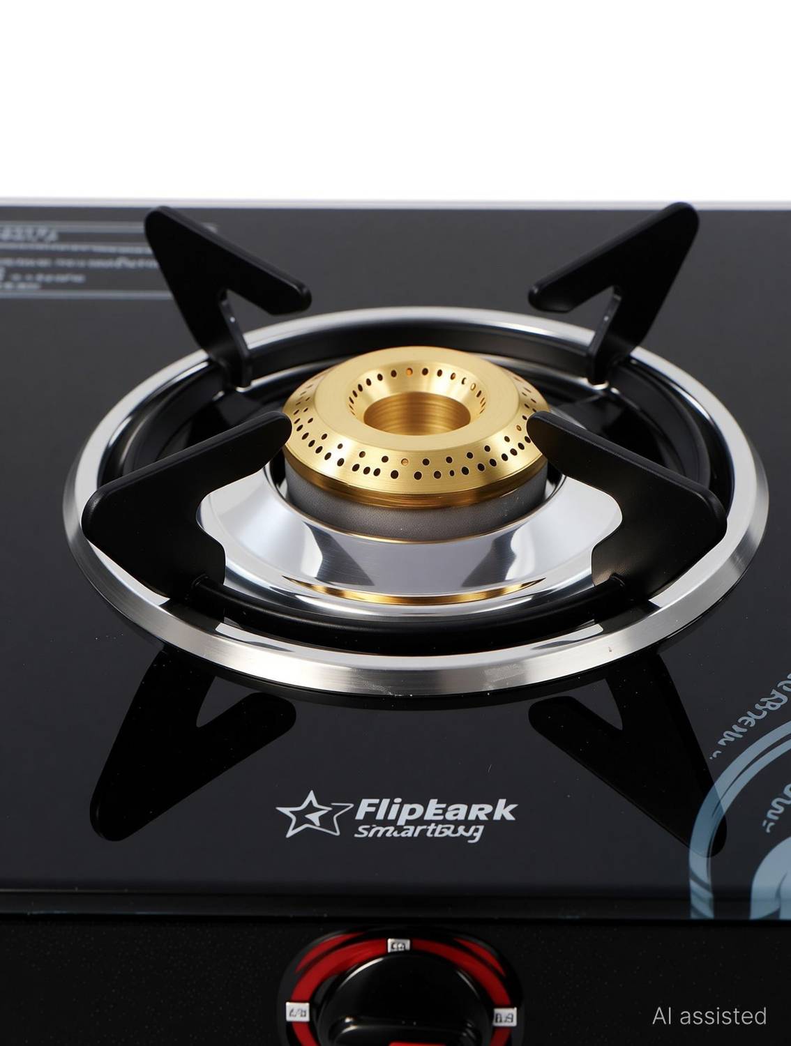 Flipkart SmartBuy Classic 3 Burners LPG Glass Manual Gas Stove