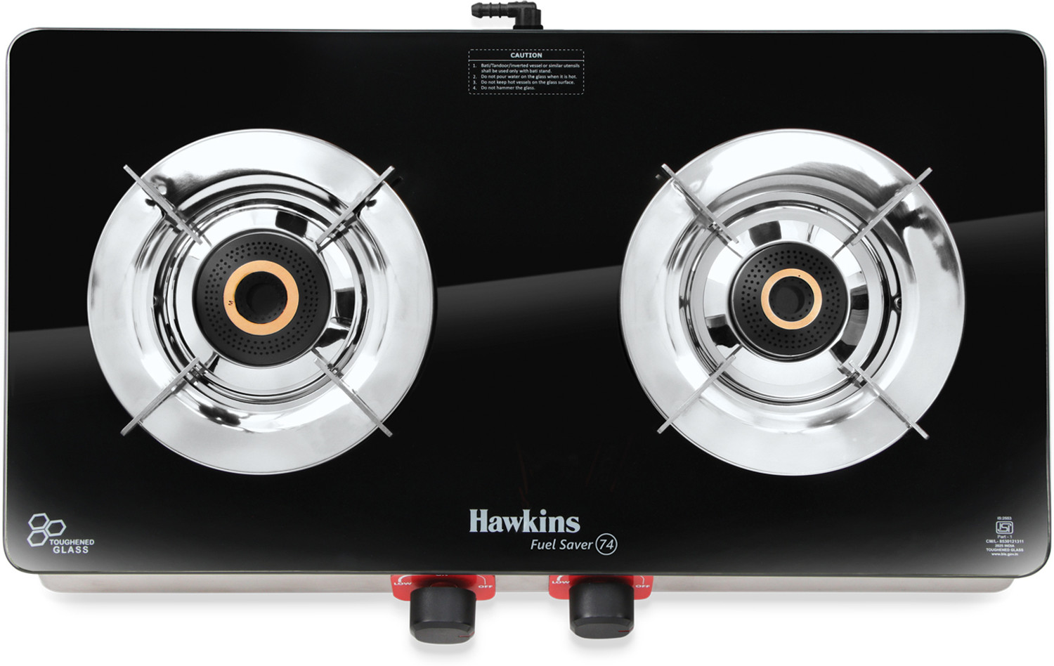 Image of Hawkins Fuel Saver Best-in-class 74% Efficiency (GSFS2) Stainless Steel Manual Gas Stove