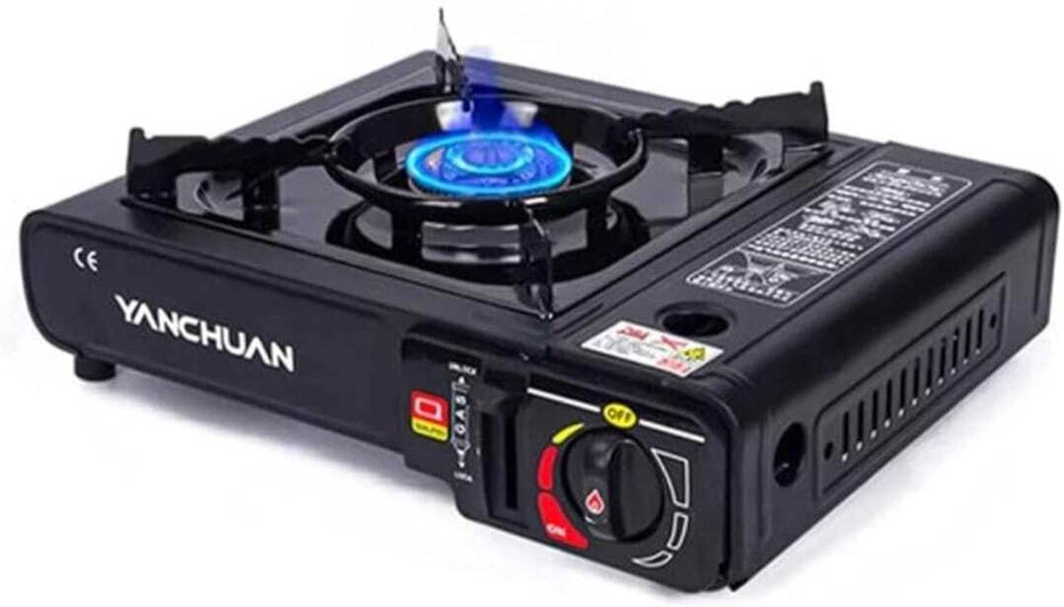 YANCHUAN Aluminium Automatic Butane Gas Stove (1 Burners)