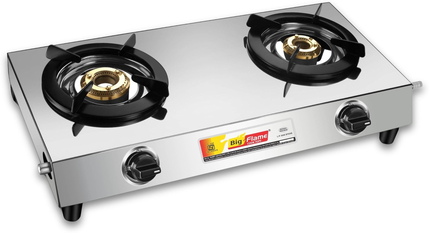 Image of BIGFLAME MINI EXEL Stainless Steel Manual Gas Stove