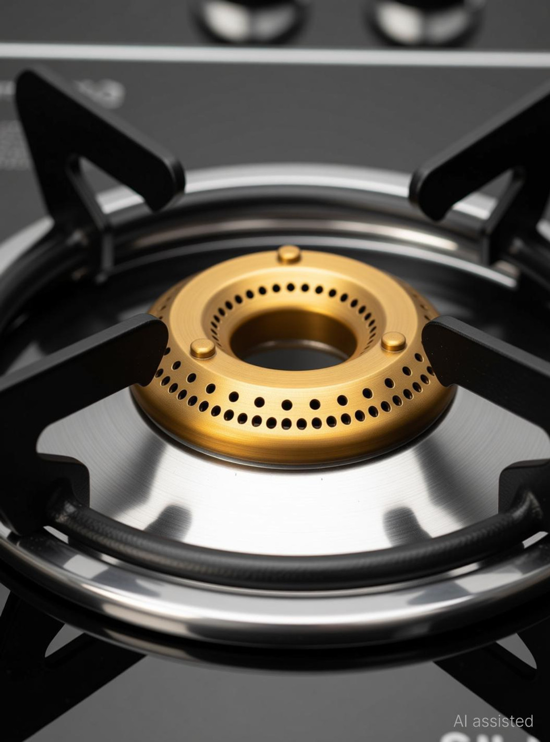 Image of SUJATA 9 Years Warranty| 5G Designed Forged Brass Burner, LPG & PNG Compatible Standard Glass Manual Gas Stove