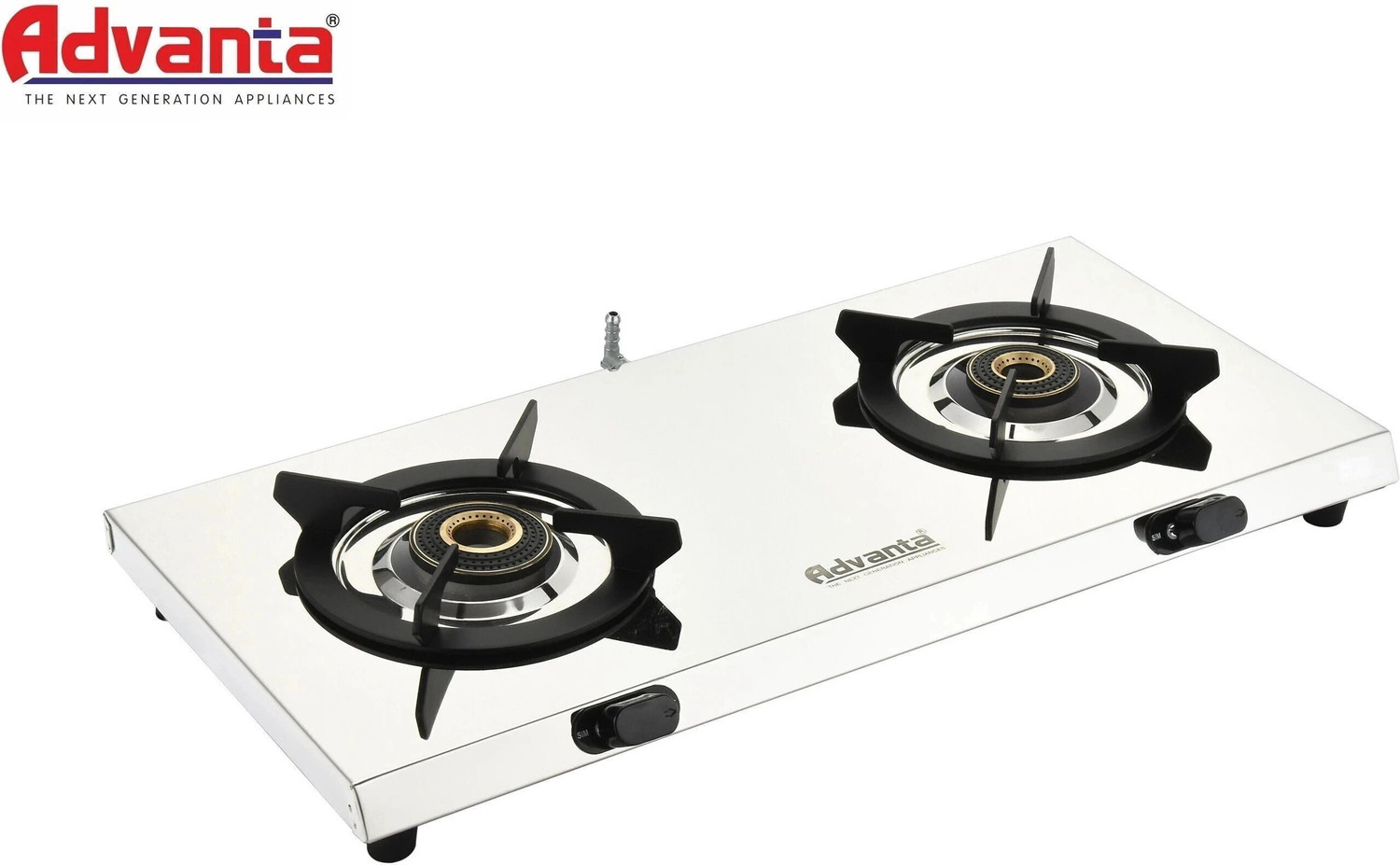 Image of Advanta ULTRA SLIM 2 BURNER 5G. Stainless Steel Manual Gas Stove