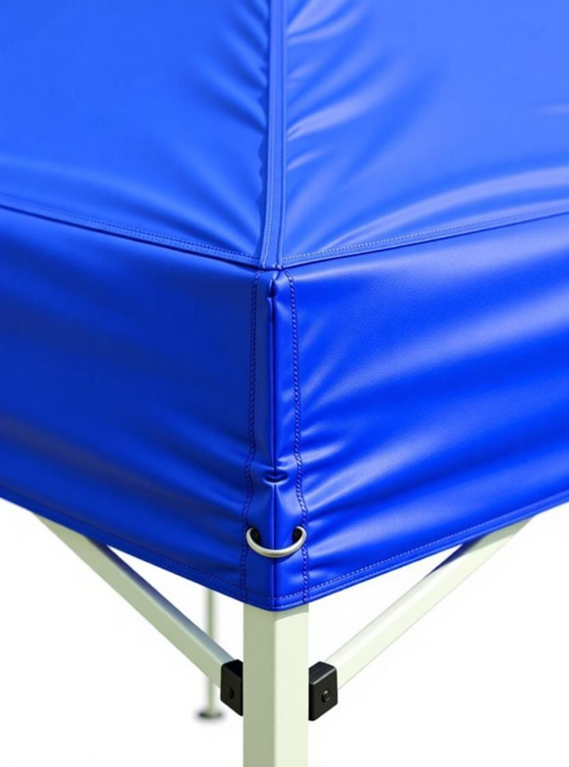 Image of StandeePro 10X10 Feet Gazebo Canopy Tent Blue Metal Gazebo