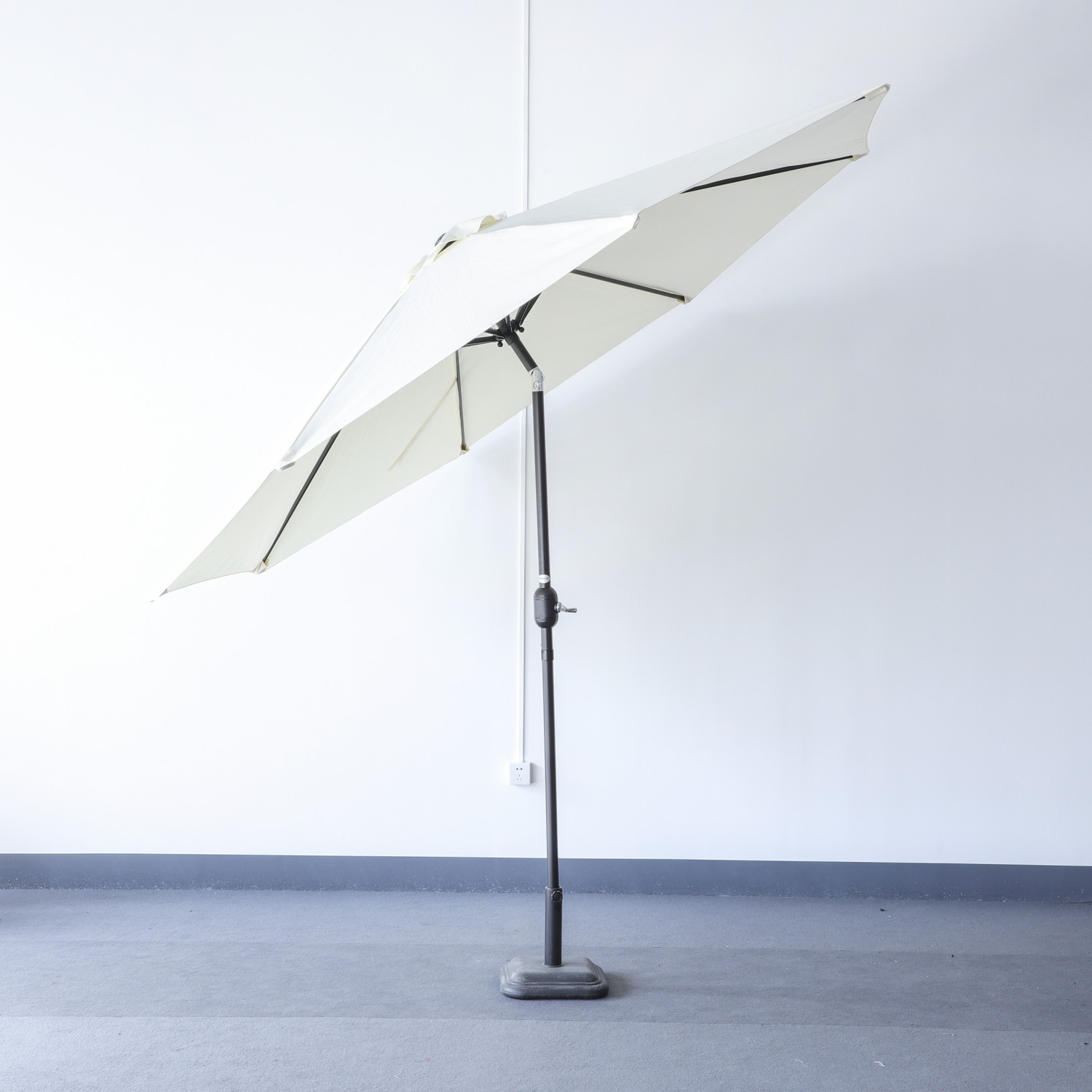 Image of Nawbeda 3M round market umbrella parasol, Ribs:8K, 12*18MM, 200G polyester Fabric Fabric Gazebo