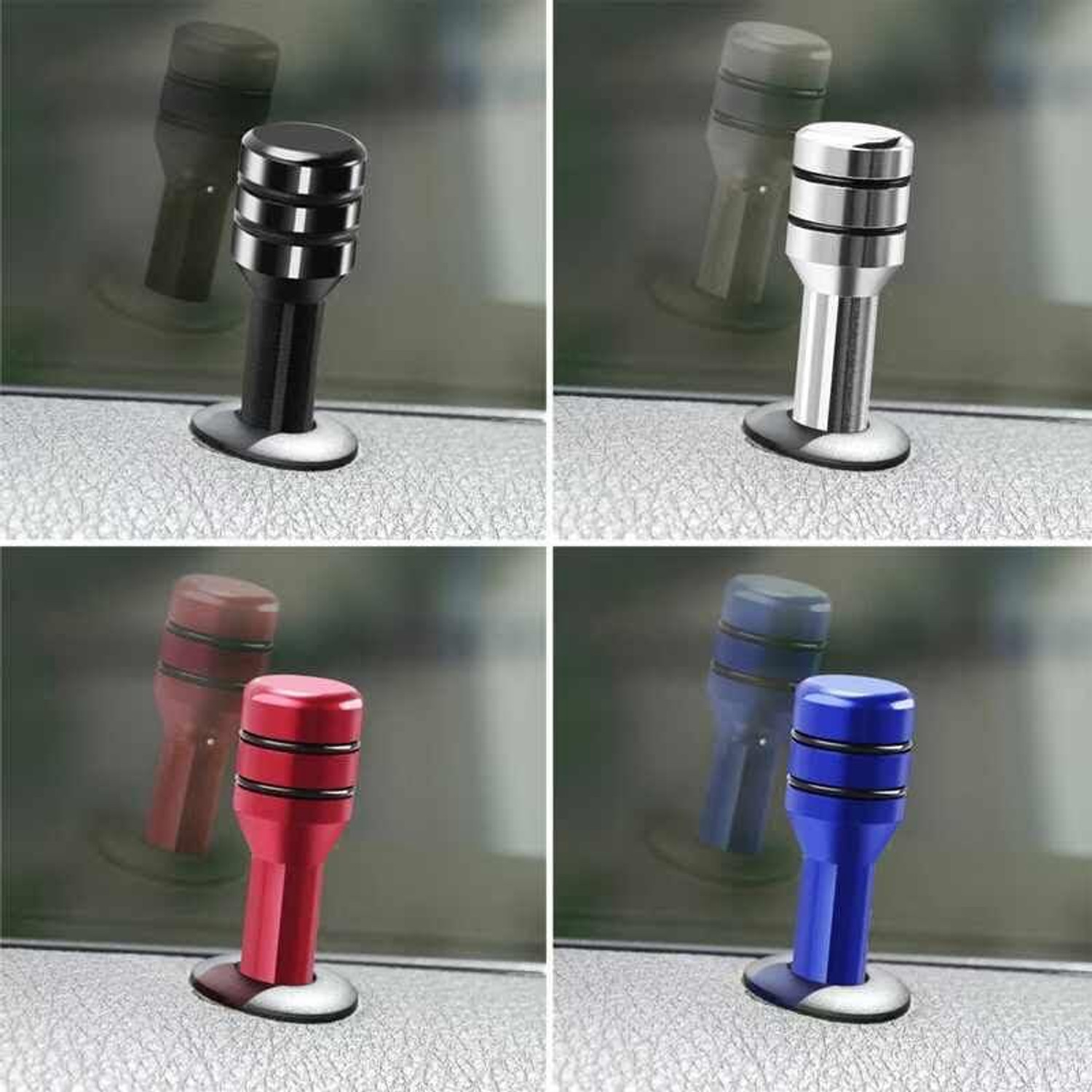Image of silkyfit Aluminum Alloy Car Door Lock Knob
