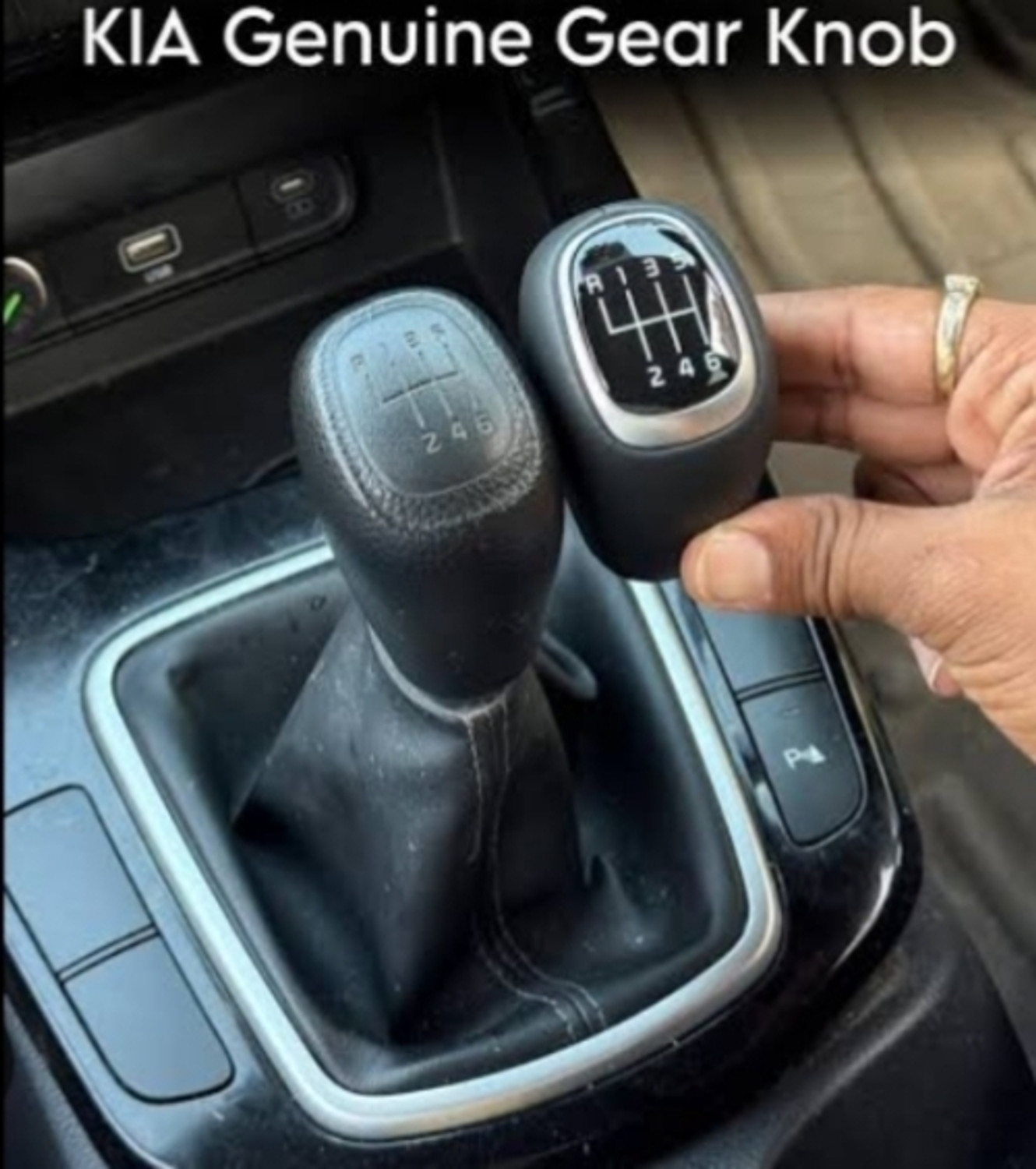 Image of AKM Leather Gear Knob